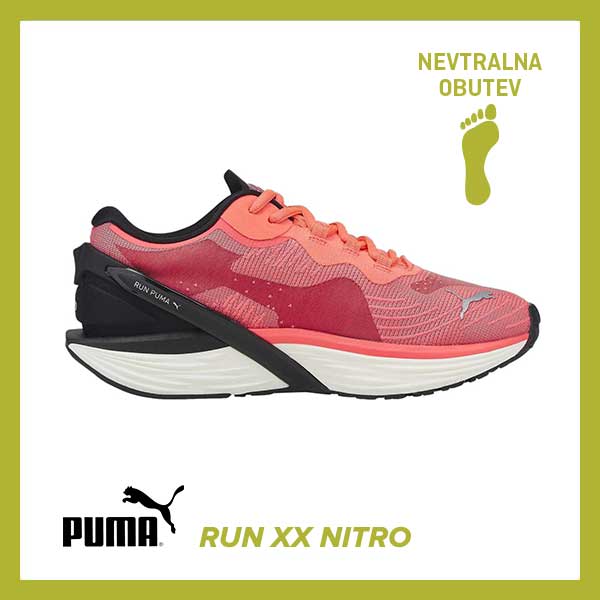 Puma Run XX Nitro Wns 3074164 Hervis roza zenska tekaska obutev